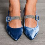 Zapato Angari terciopelo