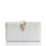 Clutch Hoja Plateada