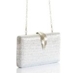 Clutch Hoja Plateada